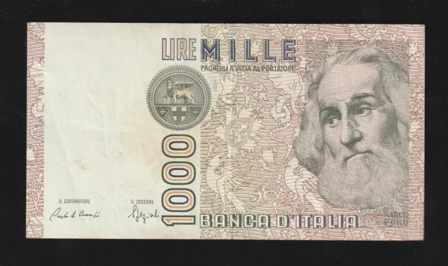 Italy, 1000 Lire, 1982, P-109b, Banknote, Marco Polo