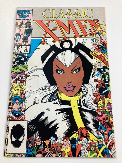 Classic X-Men #3 (1986 Marvel Comics) 25th Anniversary Border Cover 9.8
