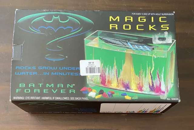 Vintage 1995 Batman Forever Magic Rocks Kit By Craft House No 50835 New
