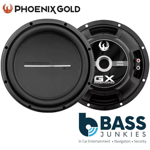 PHOENIX GOLD GX12D4 GX Series Dual 4-Ohm 800 Watts 12