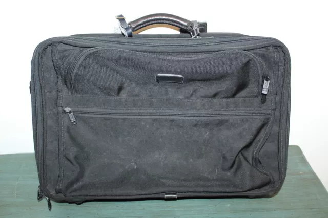 Black Tumi Softside Luggage