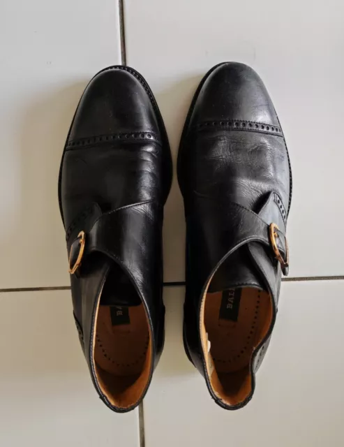 BALLY BLACK MONK Strap Ankle Boots Classic UK 9 EU43 $37.47 - PicClick