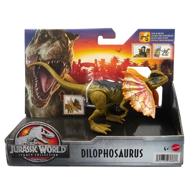 FIGURINE ARTICULÉE JURASSIC World Park Dilophosaurus collection jouet