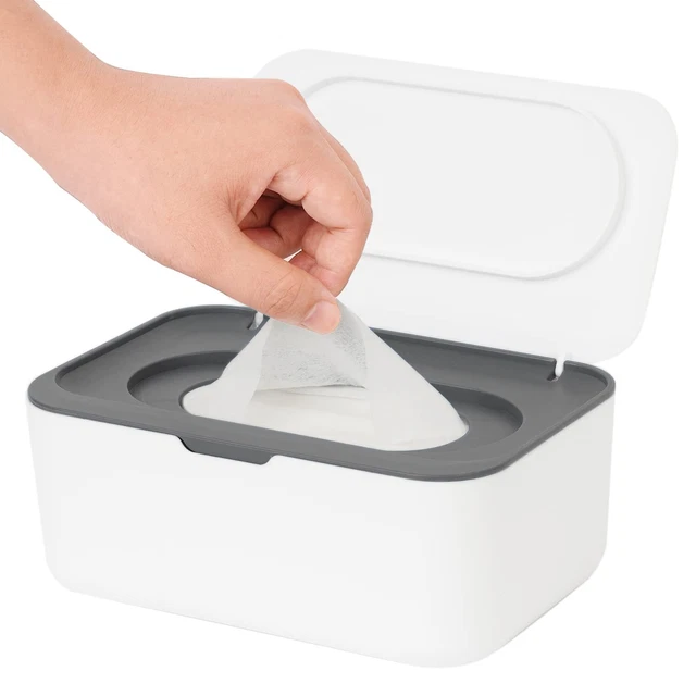 Wipes Dispenser, Wipe Holder for Baby & Adult, Refillable Wipe Container