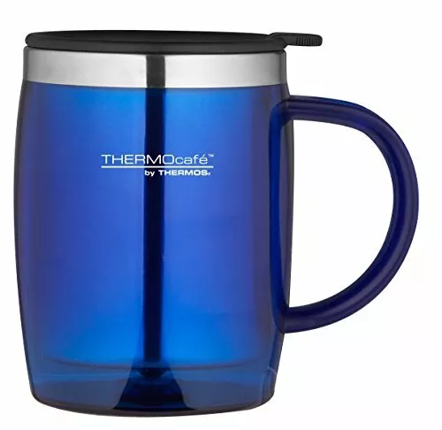 Thermos Thermocafe Desk Mug - 450 ml, Red, 1 Count (Pack of 1)