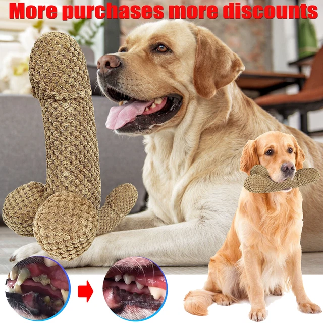 2 in 1 Plush Dog Toys Aggressive Chew Toys For Small And Medium Dogs Gifts *