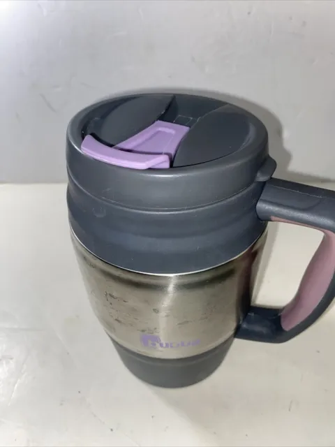 BUBBA Purple/Gray 34oz Insulated coffee travel mug