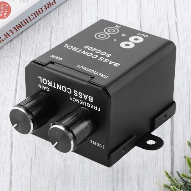 CAR LEVEL CONTROLLER Amplifier Subwoofer Equalizer Line Level Volume £ ...