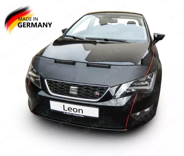 Bonnet BRA für Seat LEON 5F Bj. 2012-2020 Steinschlagschutz Haubenbra Tuning