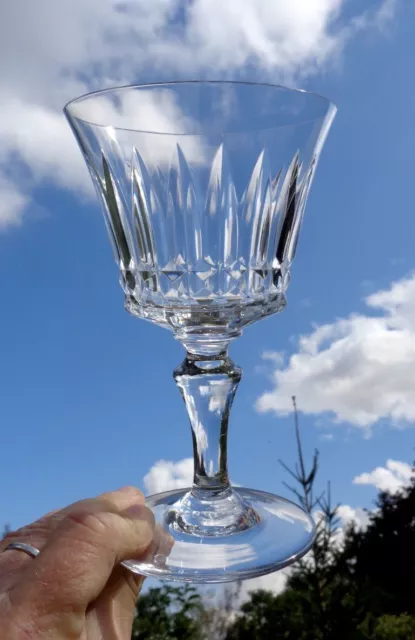 Baccarat Piccadilly Wine Crystal Glass Weingläser Verre A Vin Cristal Taillé F 2