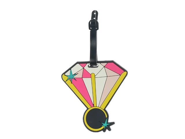 Diamond ~ Travel Suitcase ID Luggage Tag and Suitcase Label
