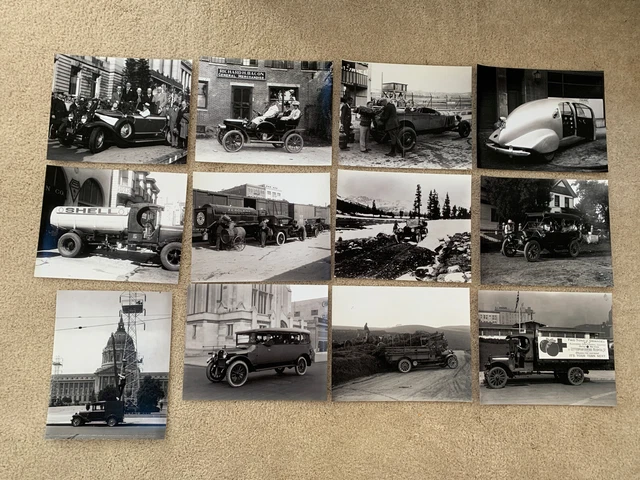 LOT OF (12) 8X10 Photos Of 1920s/1930s Cars/Vehicles $49.75 - PicClick