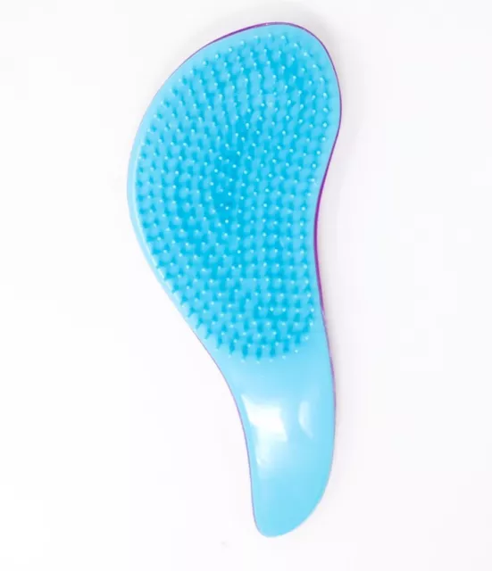 SPAZZOLA per CAPELLI Hairbrush UOMO Donna LISCI ricci NODI Districante SALONE