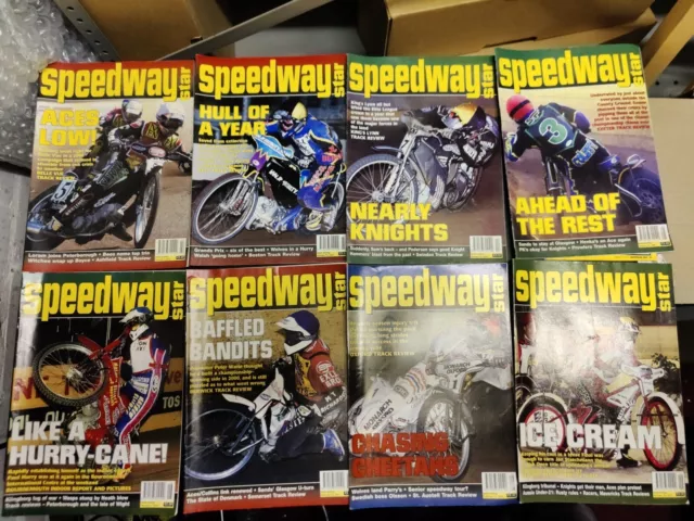 Speedway Star Magazine 2001 Complete (52 issues) Collectible Vintage