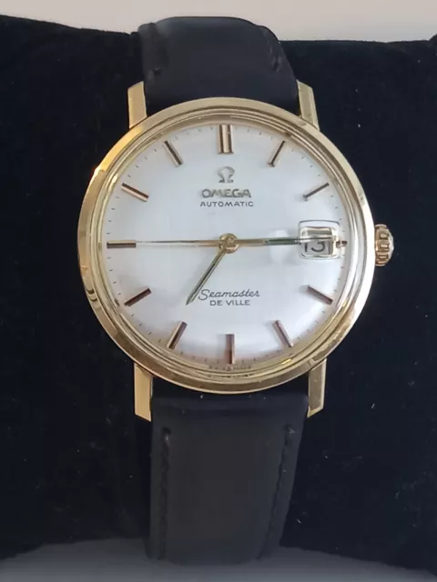 OMEGA Seamaster 18ct Gold Men's Watch - 1965 superb condition