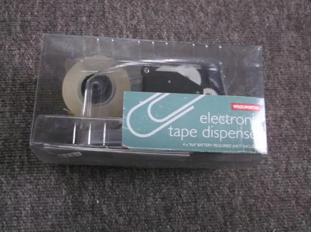 Woolworths Electronic Tape Dispenser New