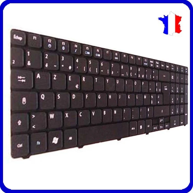 Clavier AZERTY Français Pour Acer Aspire MS2279 - Noir, Neuf, Remplace Ton Clavier Abîmé Facilement