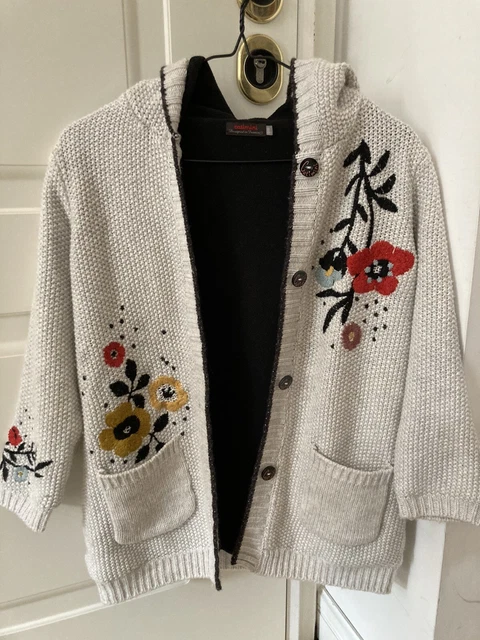 Maglione in lana con cappuccio Bimba Età 8 Anni