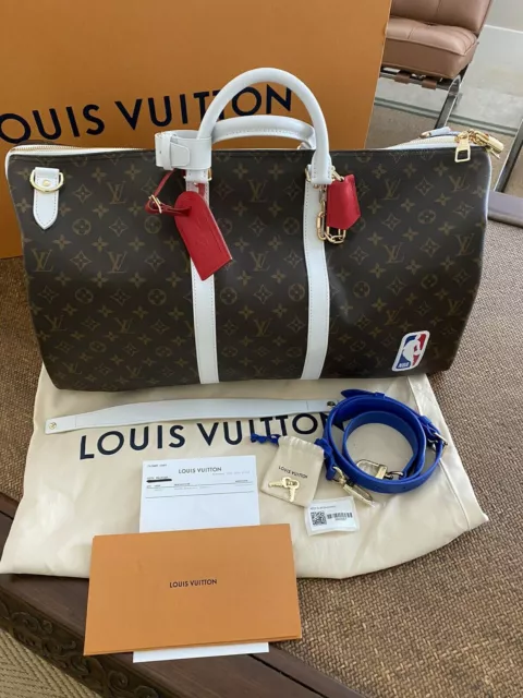 NIB Authentic Louis Vuitton Monogram Keepall XS Virgil Abloh Zoom with  Friends