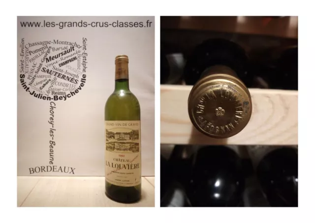 Château La Louvière 1982 - Pessac-Léognan - Blanc