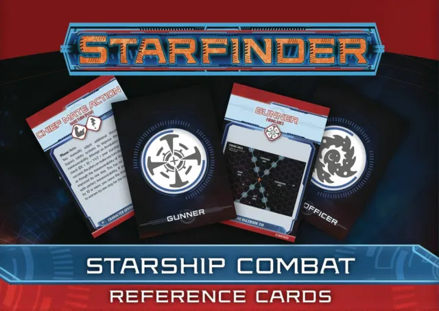 Starfinder Rpg Starship Combat Reference Cards Deck