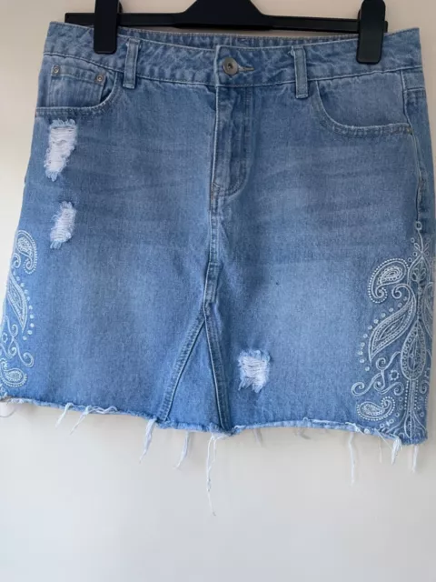 Asda george store ladies denim shorts