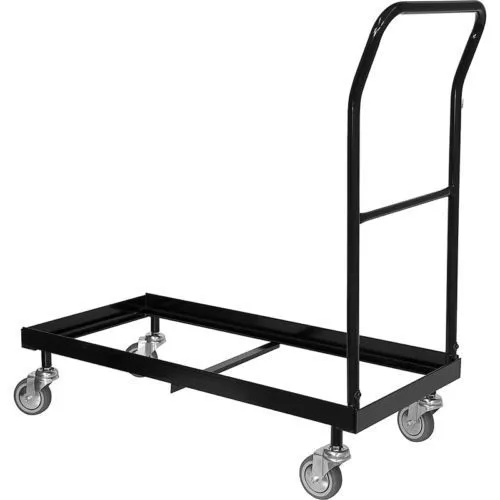 Folding Chair Storage Cart Dolly - Dolly For Resin Wood or Plastic Folding Chair