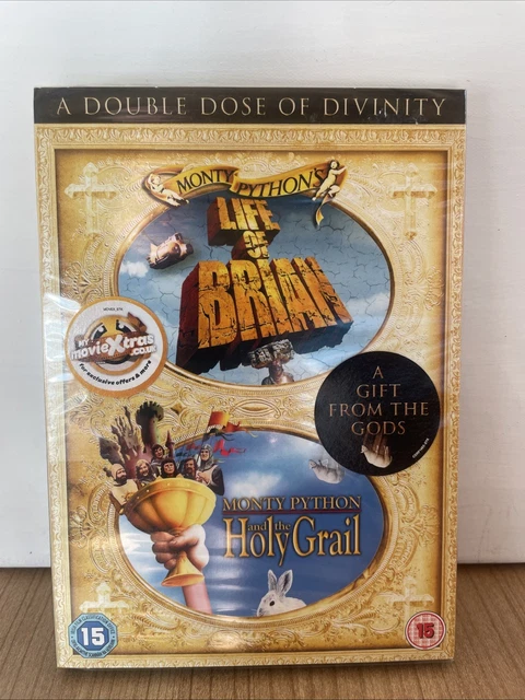 THE LIFE OF Brian and The Holy Grail Monty Python DVD New & Sealed ...