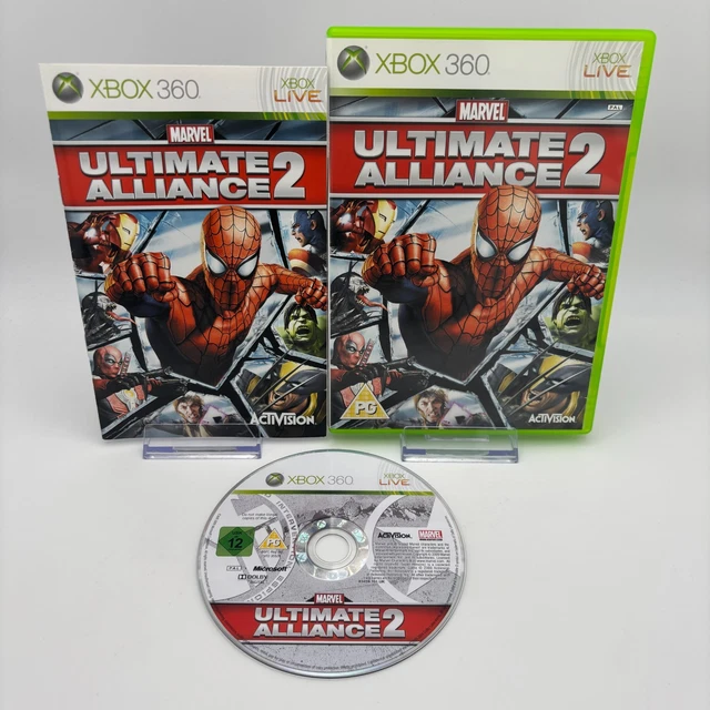 MARVEL ULTIMATE ALLIANCE (PAL Xbox 360, 2006) *Casi Como Nuevo