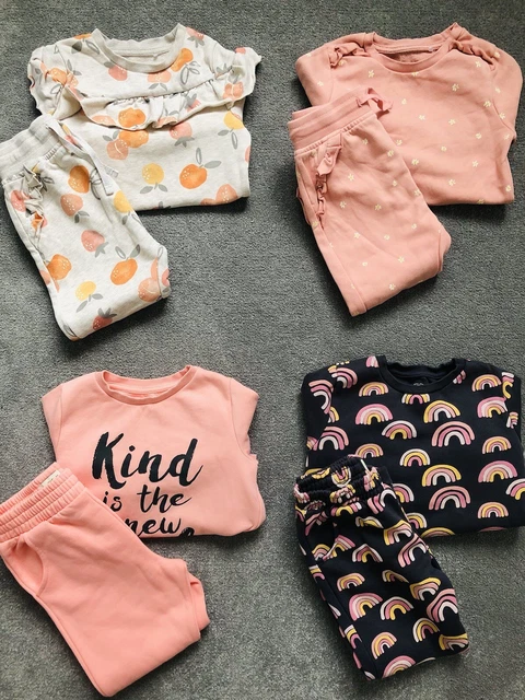 ❤️ Splendide tute da ginnastica per ragazze abiti set di loungewear pacchetto 4-5 anni❤️