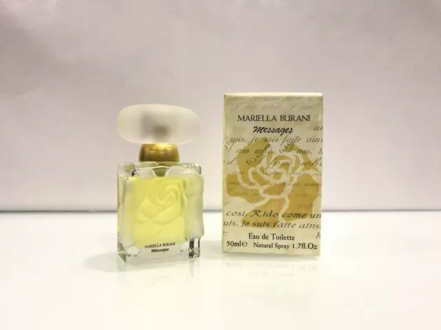 "MESSAGES" Mariella Burani PROFUMO DONNA  edt 50 ml vapo NUOVO (raro)