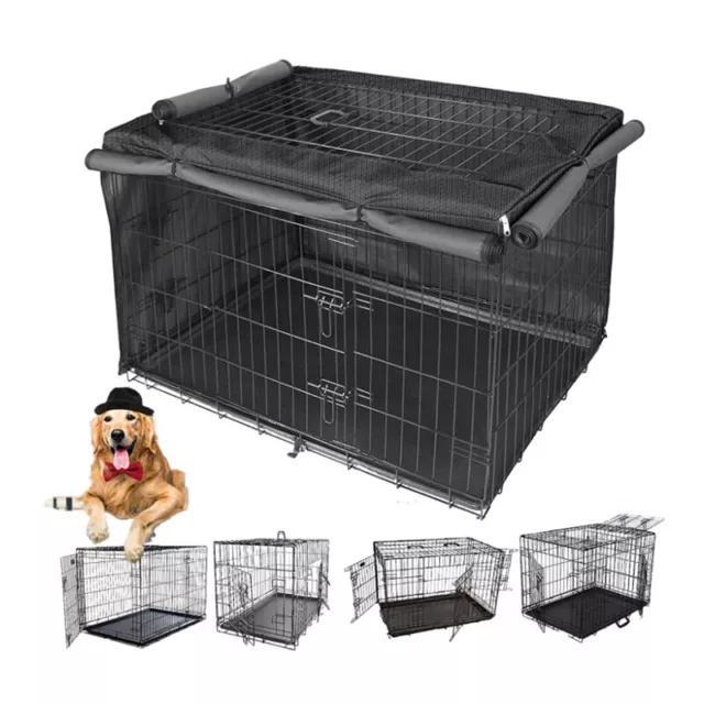 36/42/48 inch Dog Crate Cover Waterproof Thickened Oxford Cloth Dog Cage Cover