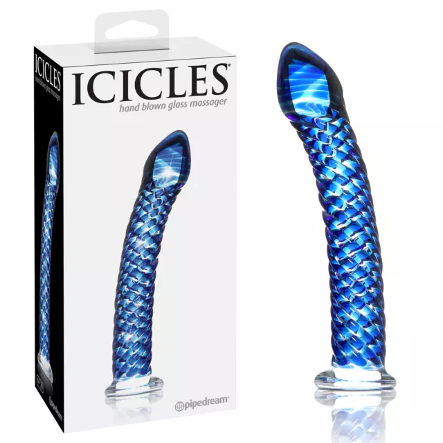 Sextoys Pour Tous Gode en Verre N°29 - ICICLES