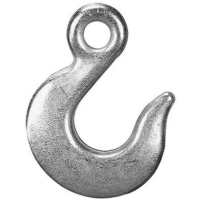 Eye Slip Hook, Zinc-Plated, 1/2-In. -T9101824