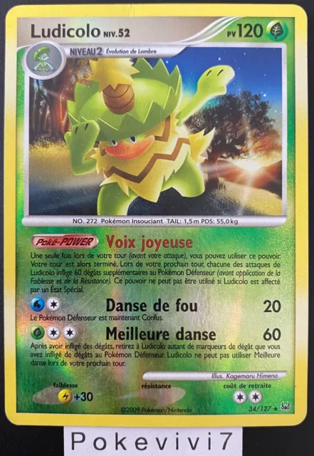 Pokemon Cards GAME 34/127 RARE REVERSE Board FR USED