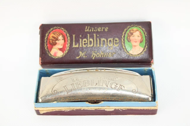 Harmonica Hohner en boite octave F Unsere Lieblinge - vintage 3