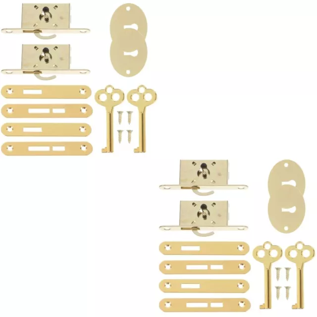 4 Sets Antikes Schloss Altes Möbelschlösser Für Schränke Schrankschloss