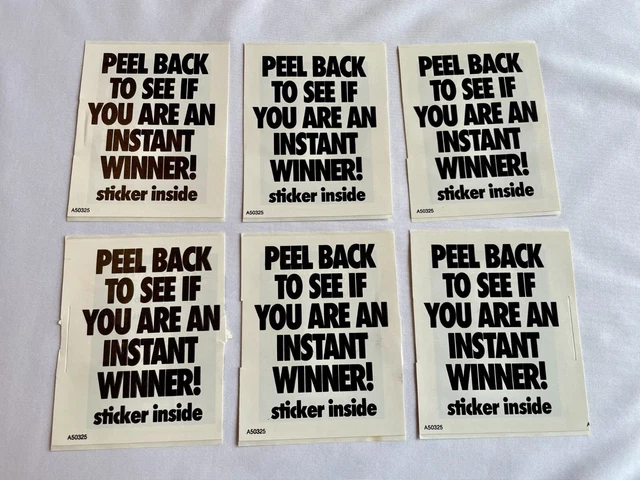 Star Trek Next Generation STTNG General Mills Sticker Complete Set Lot 1987