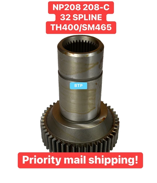 NP208 CHEVY GMC TRANSFER CASE 4wd 32 SPLINE Input Shaft TH400 SM465