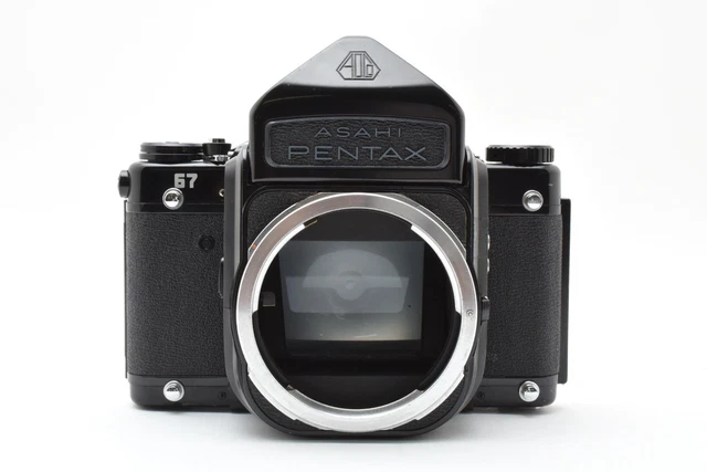 ⏯️[NEAR MINT] PENTAX 6x7 67 MUp Eye Level Film Camera 55mm