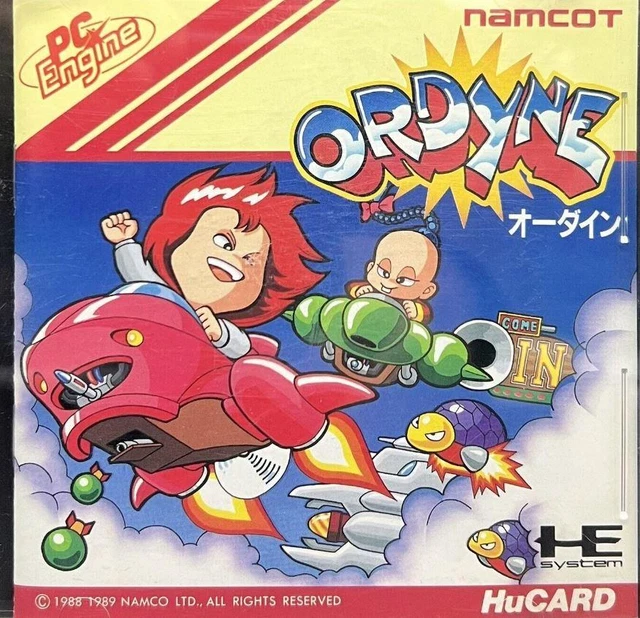 ORDYNE RARE PC Engine Game NEC HuCard Rare Japan Import Japanese £36.