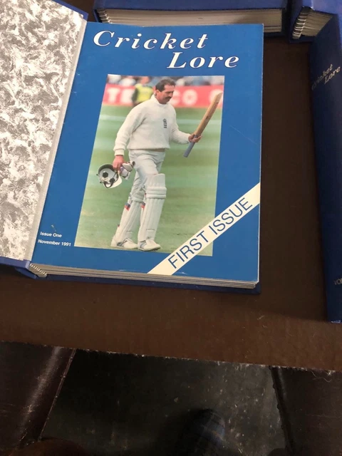 Cricket Lore - Full Set Vol 1 Issue 1 to Vol 5 Issue 7. Mint Condition