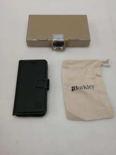 Burkley 2in1 Leder Handytasche fuer iPhone 11 Pro Handyhuelle