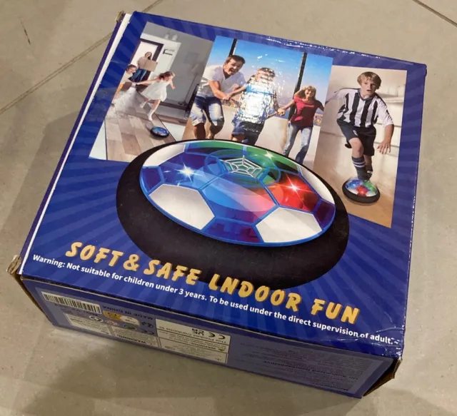 Kids Indoor Hover Ball Safe Fun Soft Glide Gliding Floating Foam