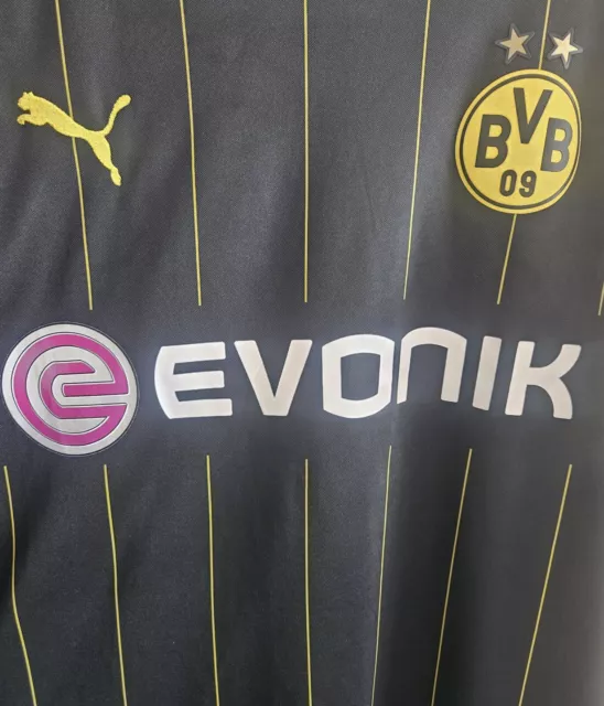 Puma BVB Borussia Dortmund Auswärts Trikot 2014-2016 #15 Hummels Gr.XXL Top✅ 3