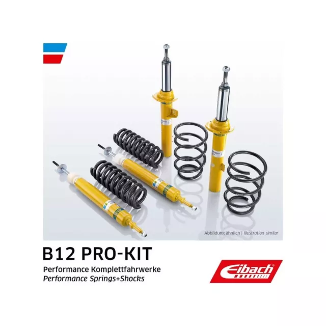 Fahrwerkssatz, Federn/Dämpfer EIBACH E90-15-018-07-22 EIBACH B12 Pro-Kit für