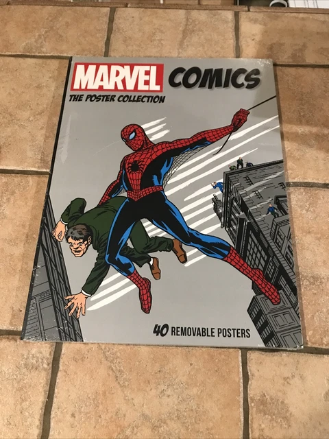 Marvel Comics The Poster Collection TPB Sealed Spider-Man X-Men : Its 40 Posters