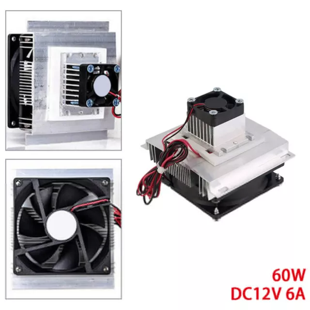 Set 12V Thermoelectric Cooler Peltier Module Cooling System DIY Kit Heatsink Pro