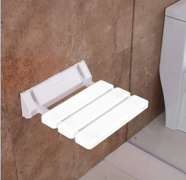 Duschklappsitz Wandmontage Dusch Klappbarer Duschsitz Klappsitz Duschhilfe
