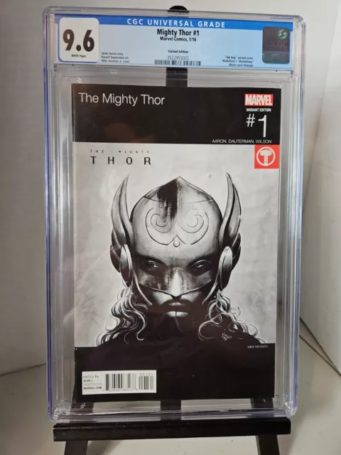 THE MIGHTY THOR #1 CGC 9.6 Deodato Hip Hop Variant Jane Foster